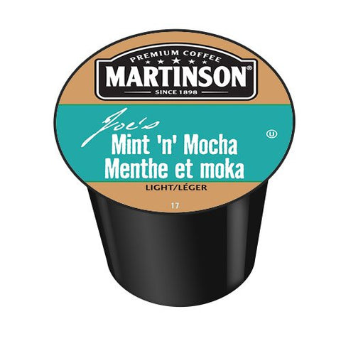 MARTINSON COFFEE, MINT 'N' MOCHA (24 SINGLE SERVE CUPS)