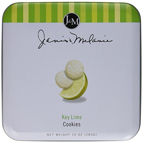Tea Cookies Key Lime 10 oz Tin