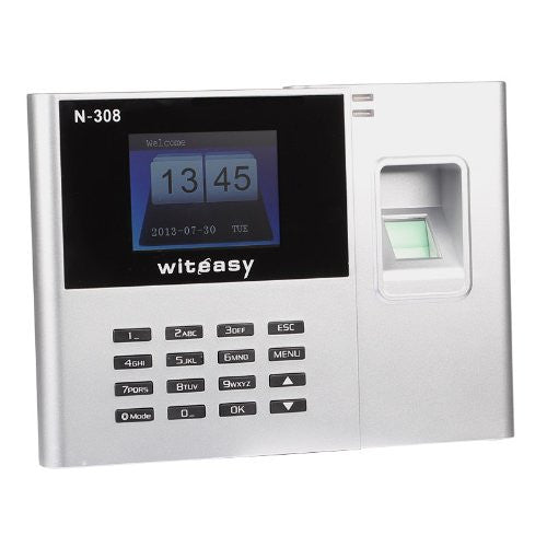 N-308 2.8" TFT fingerprint Employee attendance Payroll Recorder