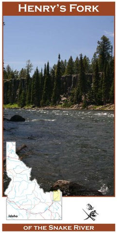 Henry’s Fork of the Snake River (Tri-fold 11”x17” River Map)