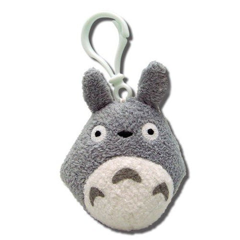 Totoro Backpack Clip - Grey