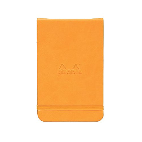 Rhodia - Orange Webnotepads - Dot Grid - 3 ½ x 5 ½