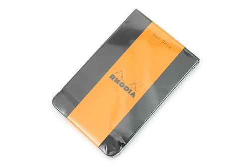 Rhodia - Black Webnotepads - Dot Grid - 3 ½ x 5 ½