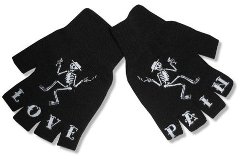 Social Distortion Pain Love Fingerless Gloves