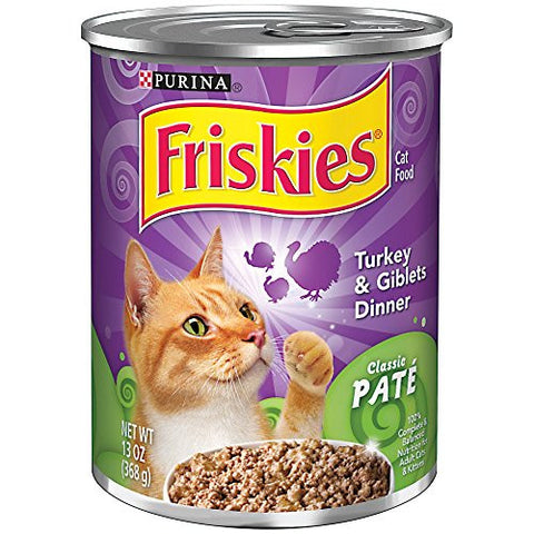 Friskies Classic Pate Turkey 13 oz
