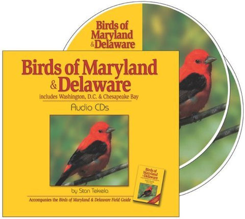 Adventure Keen Publications Birds of Maryland & Delaware Audio CDs by Stan Tekiela (Audio CD)