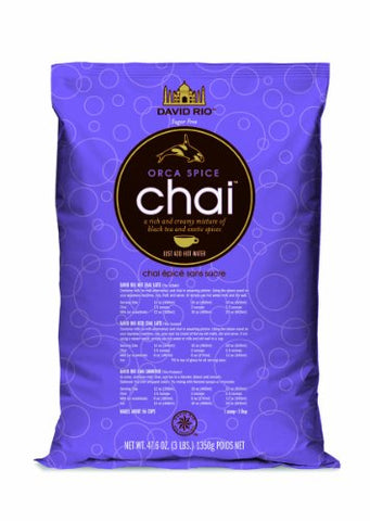 Orca Spice Sugar Free Chai 3 lb Bag