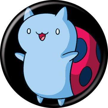 BRAVEST WARRIORS-Catbug - BUTTONS 1 1/4 in. ROUND