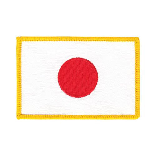 Japanese Flag Patch, 3 1/2"