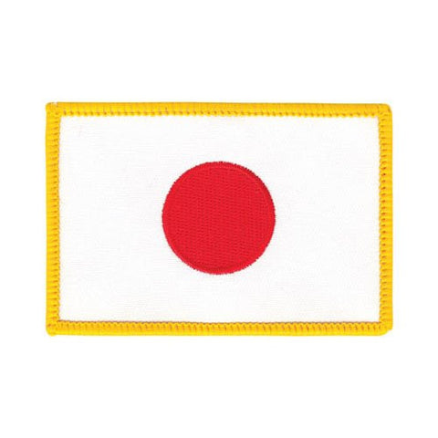 Japanese Flag Patch, 3 1/2"