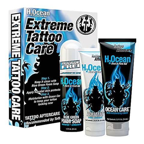 Extreme Tattoo Care Kit (soap/aquatat/cream)