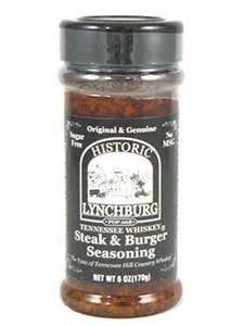 Historic Lynchburg Tennessee Whiskey Steak & Burger Seasoning 6 oz