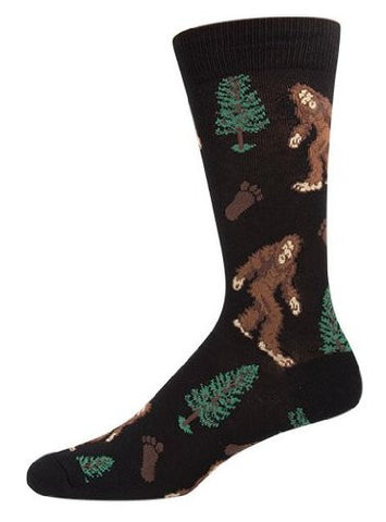 Men's Socks Bigfoot Crew, Black