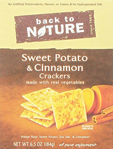 Crackers Sweet Potato & Cinnamon 6.5 oz