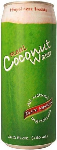 Taste of Nirvana Coconut Water / Case of 12 - 16.2 fl oz cans