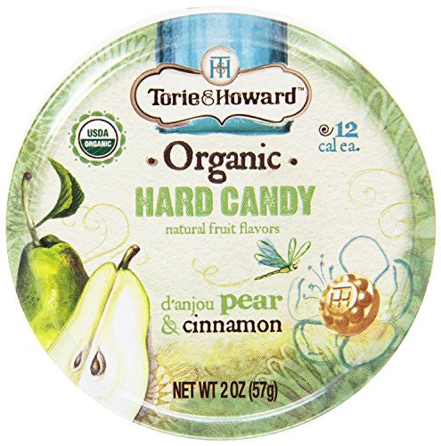 Hard Candy, Pear and Cinnamon, 2 oz Tin