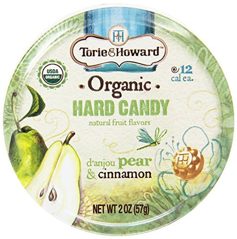 Hard Candy, Pear and Cinnamon, 2 oz Tin