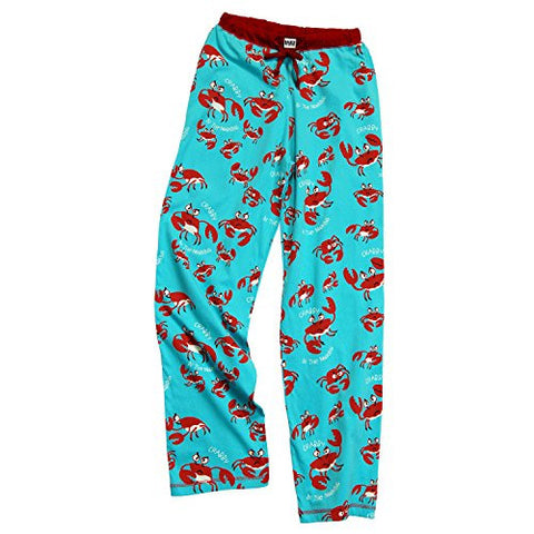 Lazy One Crabby In The Morning - 918, Women's PJ Pant, XL