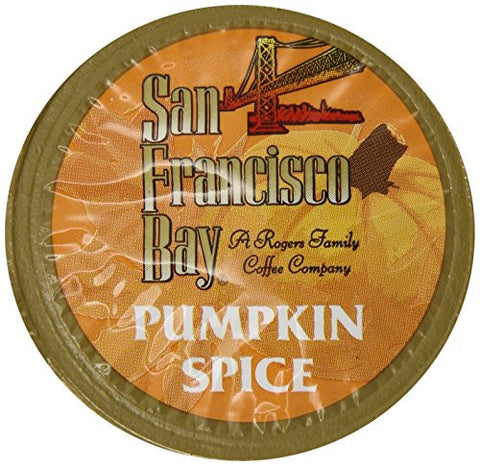 San Francisco Bay Gourmet Coffee OneCup Pumpkin Spice 12 Count
