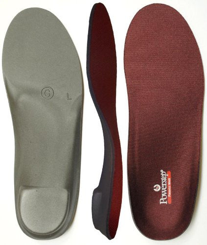 Powerstep Pinnacle Maxx Full Length Orthopedic Foot Insoles, Men, Size: 12 - 13 ½