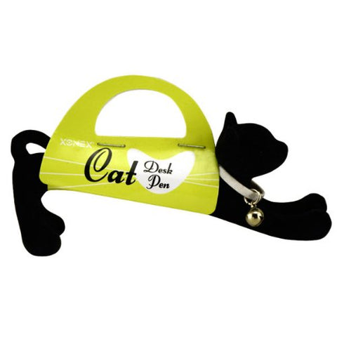 Cat Desk Pen (Flocked Black)