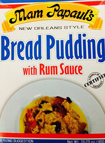 Bread Pudding Mix With Rum Sauce, 16.25 Oz