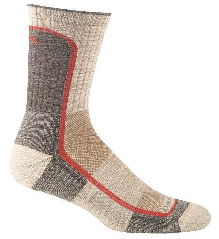Men's Light Hiker Micro Crew Light Cushion - Oatmeal/Orange XL