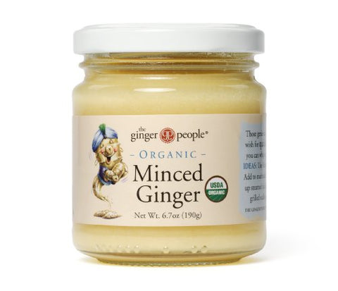 Organic Minced Ginger 6.7 oz