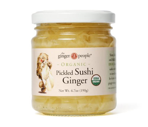 Pickled Sushi Ginger in Jar, 6.7 oz