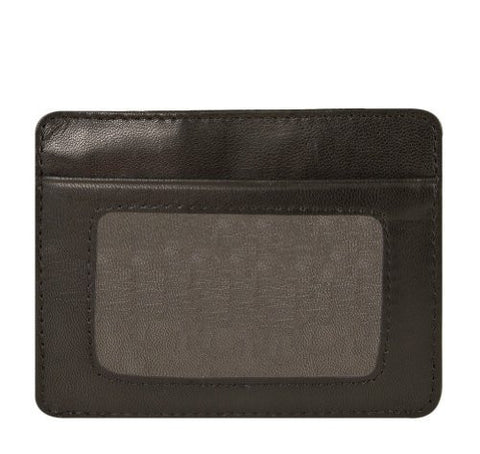 RFID Blocking Cash & Card Sleeve- Black