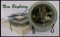 American Bayberry, Wax Pottery Bowl, 7"