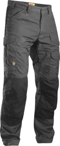 Fjallraven Men's Vidda Pro Trousers Regular, Dark Grey/Black, 54