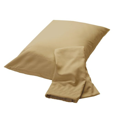 Rayon from Bamboo Full/Standard Pillowcase Set in Champagne