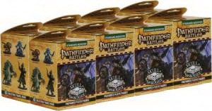 WizKids/Neca, Role Playing Games, Pathfinder Battles: Skull and Shackles Standard Booster Brick (8-pack)