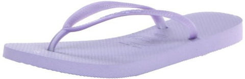 Havaianas Women's Slim Flip Flop,Light Lilac,37 BR/7-8 M US