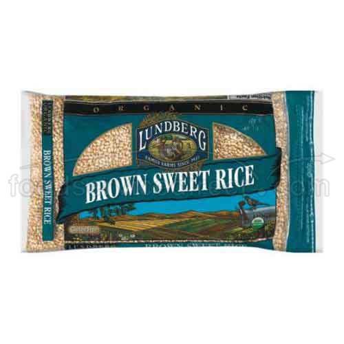 Organic Brown Sweet Rice  25lb