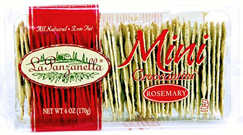 La Panzanella Mini Rosemary Croccantini (pack of 12)