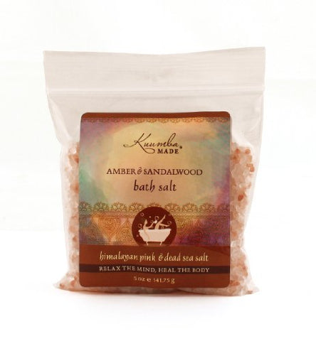 Bath Salt - Amber/Sandalwood 5oz