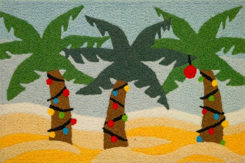 Holiday Palms 21" x 33"