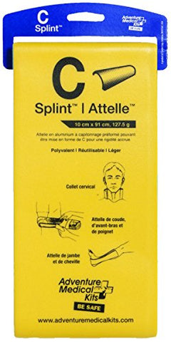 Adventure Medical Kits C-Splint Retail Packaging