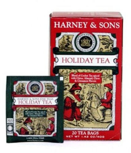 Premium Holiday Tea - 20 Tea Bags Box, Pack of 6