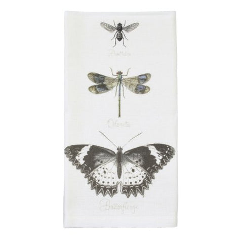 Butterfly, Dragonfly and Bee Cotton Napkin, Bundle of 4