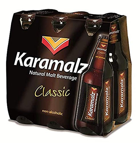 Karamalz Natural Malt Beverage in Bottle, 11 oz