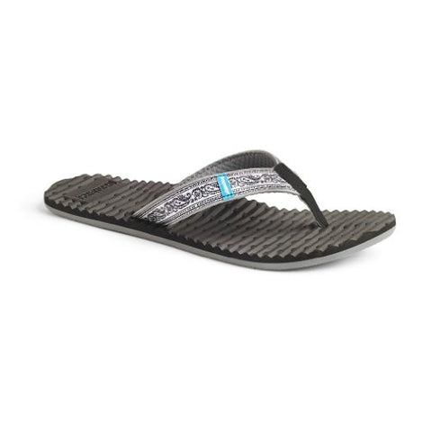 Women Sandal Whistler, Size: 7 (Black Print)