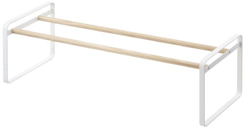 Plain Shoe Rack - White