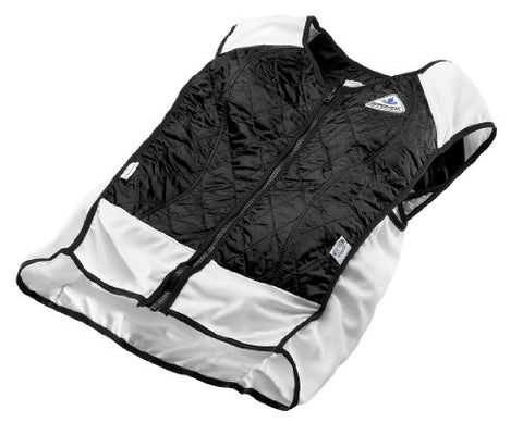 Techniche Hybrid Cooling Vests, Black Size Large