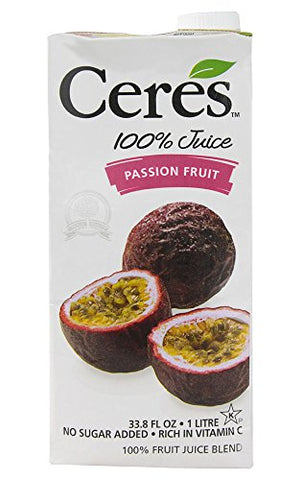 Ceres Juice Passion Fruit 33.8 FO
