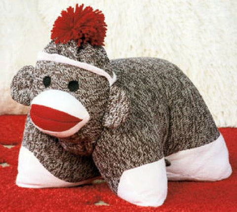 Original Sock Monkey Pillow