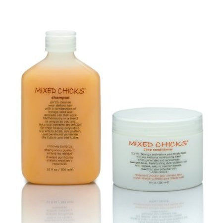 Gentle Clarifying Shampoo 10oz and 
Detangling Deep Conditioner 8oz