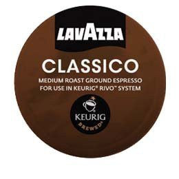 Lavazza Classico - Keurig Rivo System - Medium Roast Espresso, 18-Count K-Cup